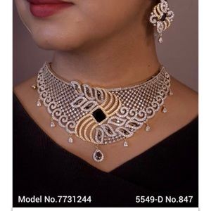 Classic statement Jewellary. Real Zircon.